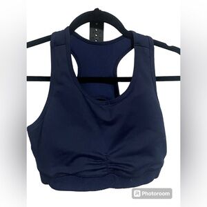 Splendid Blue Sports Bra Sz Large